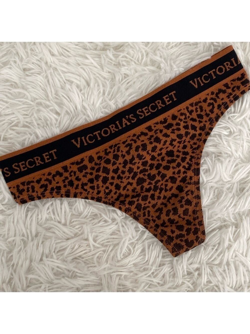 Victoria’s Secret cheetah print thong